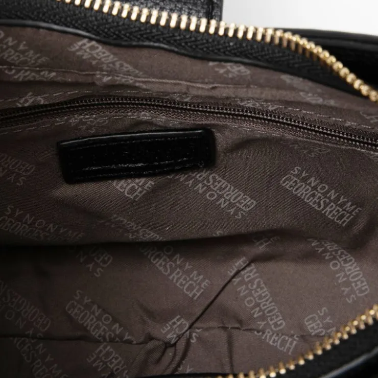 GEORGES RECH Sac besace toffel 29x5,4x26,5cm Femme NOIR Hot