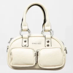 GEORGES RECH Sac bowling avec poches thevy 28x15 cm Femme BLANC ECRU Discount