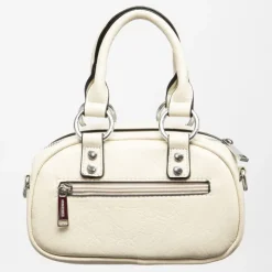 GEORGES RECH Sac bowling avec poches thevy 28x15 cm Femme BLANC ECRU Discount