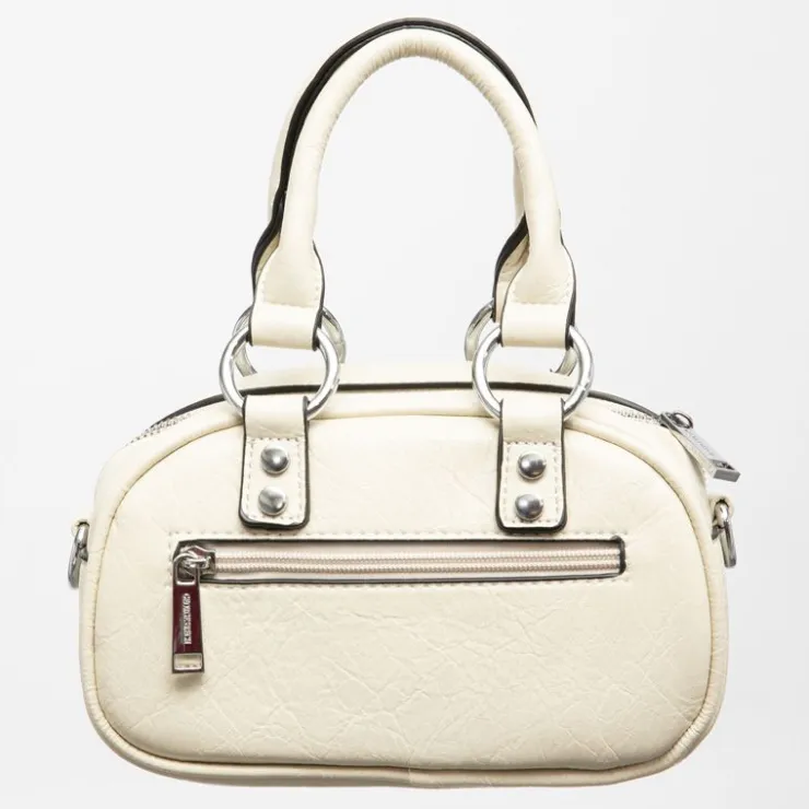 GEORGES RECH Sac bowling avec poches thevy 28x15 cm Femme BLANC ECRU Discount