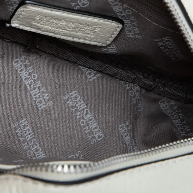 GEORGES RECH Sac bowling avec poches thevy 28x15 cm Femme BLANC ECRU Discount