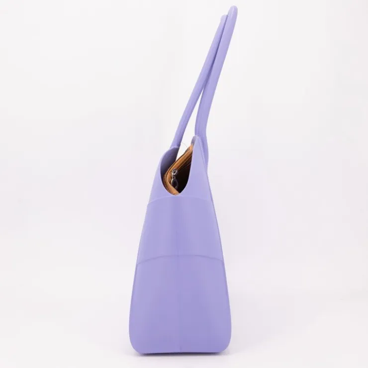 O BAG Sac cabas épaule pochette 35x28x12cm Femme VIOLET Outlet