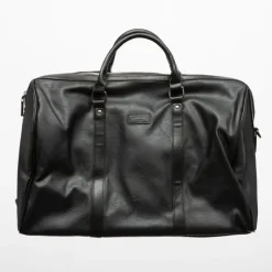 TORRENTE Sac de voyage similicuir avec anse amovible 50x26x28cm Homme NOIR Sale