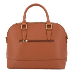 TORRENTE Sac double petit modèle 30x24x10cm Femme MARRON Discount