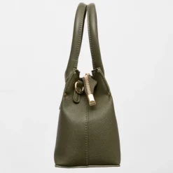 GEORGES RECH Sac motif effet serpent tanzila 24x9x16cm Femme KAKI