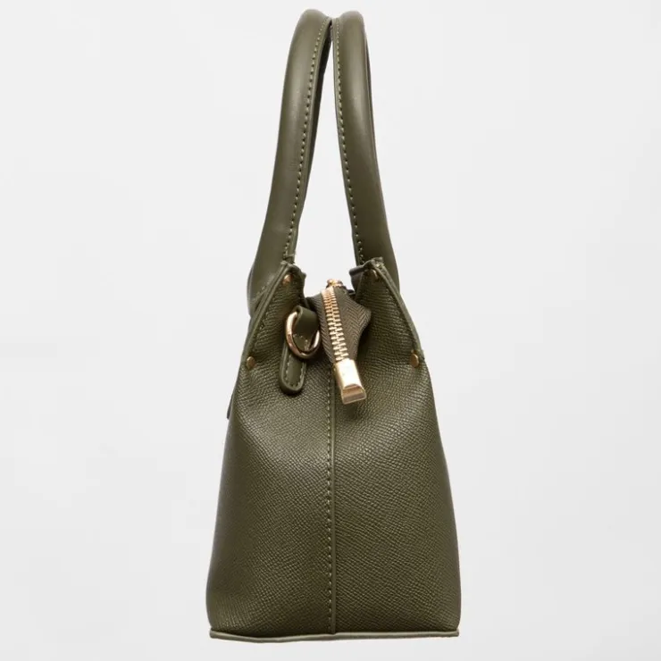 GEORGES RECH Sac motif effet serpent tanzila 24x9x16cm Femme KAKI