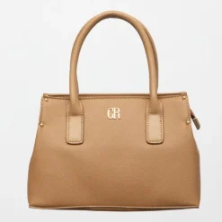 GEORGES RECH Sac motif effet serpent tanzila 24x9x16cm Femme MARRON CLAIR Clearance