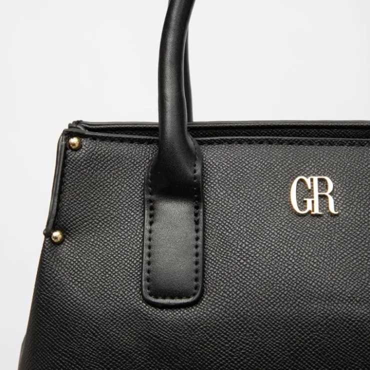 GEORGES RECH Sac motif effet serpent tanzila 24x9x16cm Femme NOIR