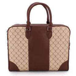 BILL TORNADE Sac ordinateur à motif Femme BEIGE Clearance