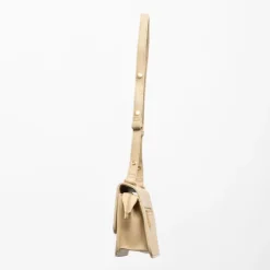 GEORGES RECH Sac pochette avec clip tammie similicuir 5x6x15cm Femme BEIGE