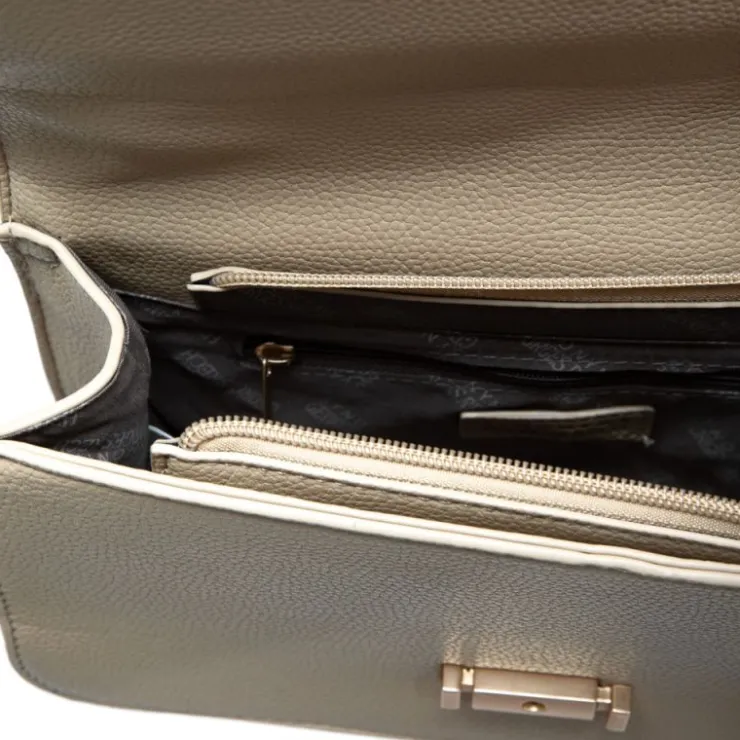 GEORGES RECH Sac pochette avec clip tammie similicuir 5x6x15cm Femme BEIGE