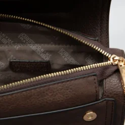 GEORGES RECH Sac similicuir tulay 22x8x11cm avec trousse imprimé léopard Femme MARRON FONCE Clearance