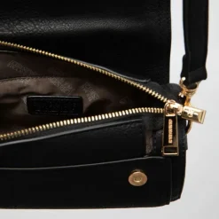 GEORGES RECH Sac similicuir tulay 22x8x11cm avec trousse imprimé léopard Femme NOIR Outlet