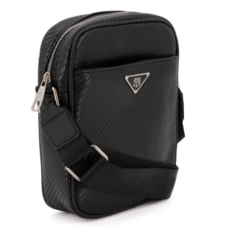 BILL TORNADE Sacoche carbone avec coutures 20x24x5cm Homme NOIR Online