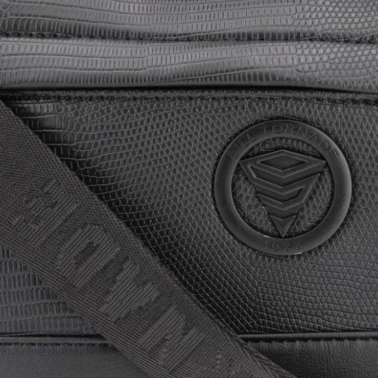 BILL TORNADE Sacoche effet serpent Mixte NOIR Best