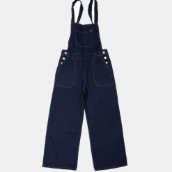 LA PETITE ETOILE Salopette brut hudson Femme BLEU FONCE Best