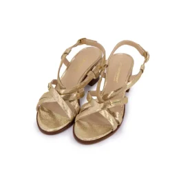 LES TROPEZIENNES PAR M.BELARBI Sandale à talon Lyma Femme OR Best