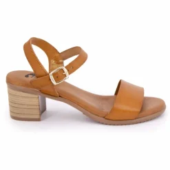 BIOSTOCK Sandale a talon 83299 t36/41 Femme MARRON Sale