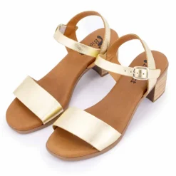 BIOSTOCK Sandale a talon 83299 t36/41 Femme OR New