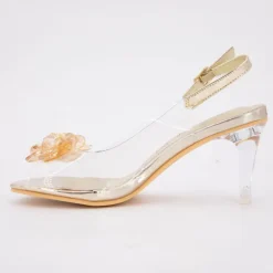 LAURA VITA Sandale a talon mira01 blanc 35/41 Femme OR