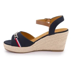 TOM TAILOR Sandale compense navy 5390010026 t36/41 Femme BLEU FONCE