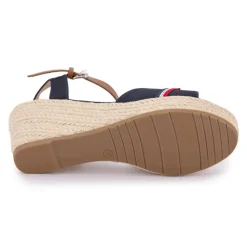 TOM TAILOR Sandale compense navy 5390010026 t36/41 Femme BLEU FONCE