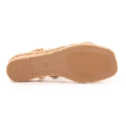 LAURA VITA Sandale compensee mareio11 t36/41 Femme BEIGE Sale