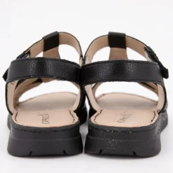 CAPRICE Sandale et nu-pieds black nappa 36/40 Femme NOIR Clearance