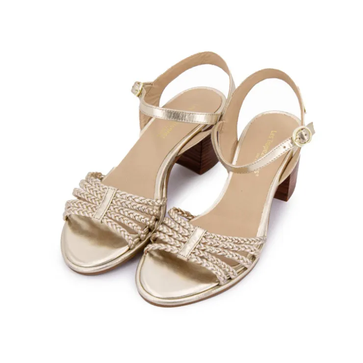 LES TROPEZIENNES PAR M.BELARBI Sandale lania c063661 t36-41 Femme OR Sale