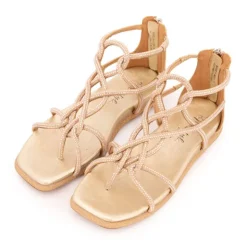 LAURA VITA Sandale maxine 01 t36/41 Femme OR Outlet