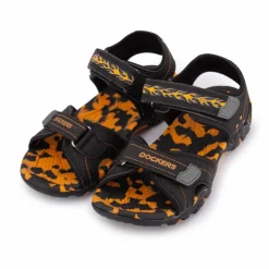 DOCKERS BY GERLI Sandale orange t36 au 41 Femme NOIR Best