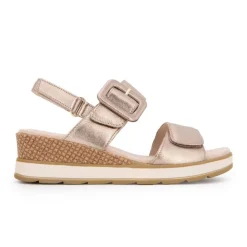 CAPRICE Sandale taupe metallic 36-41 Femme BRONZE Clearance