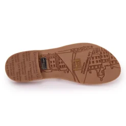 LES TROPEZIENNES PAR M.BELARBI Sandales à strass Hodaxa Femme ARGENT