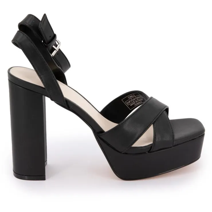 ONLY Sandales à talons onlautum es Femme NOIR Clearance