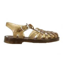 MEDUSE Sandales Bleu marine Femme MARRON Outlet