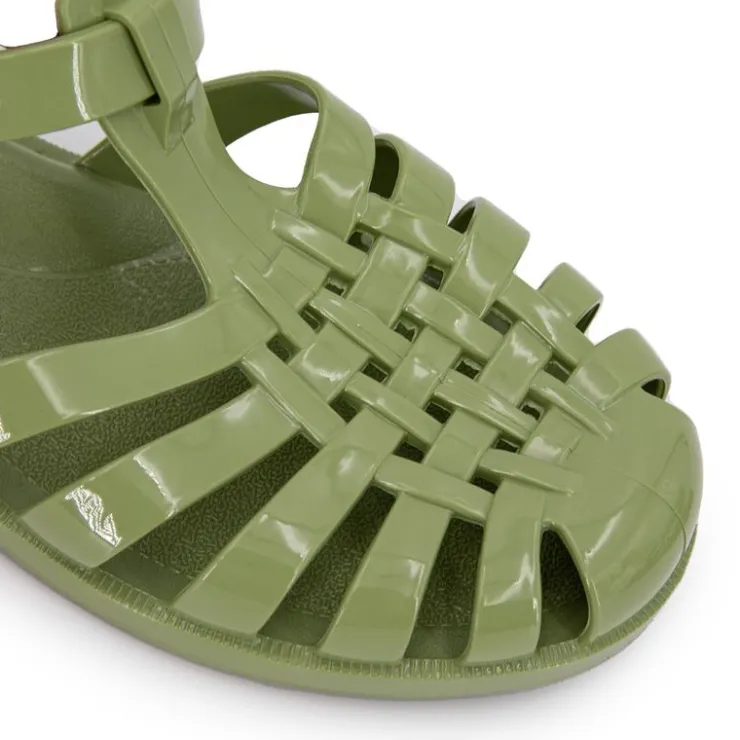 MEDUSE Sandales classiques pastel Femme VERT CLAIR Outlet