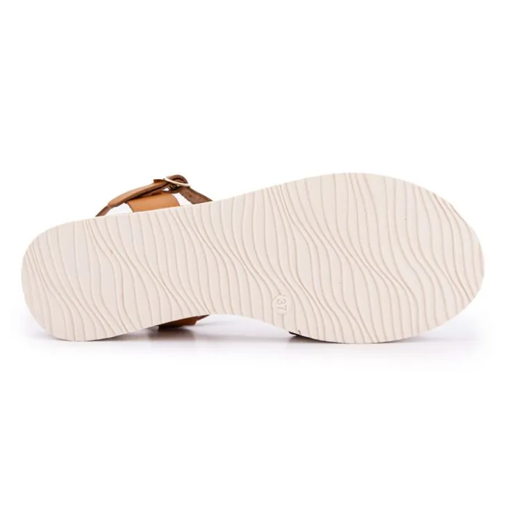 BIOSTOCK Sandales compensées corfu Femme MARRON Discount