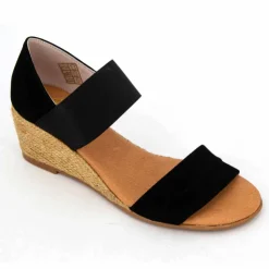 PINAZ Sandales Compensées Neveah Femme NOIR Best