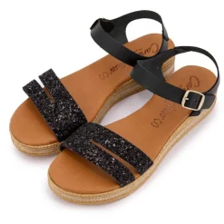 CARLA TORTOSA Sandales glitter avec bride à paillettes Femme MULTICOLORE Outlet