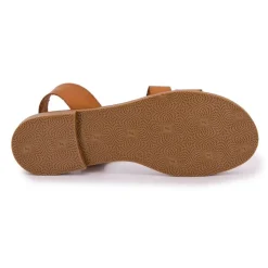 CARLA TORTOSA Sandales plates à lanières Femme MARRON Online