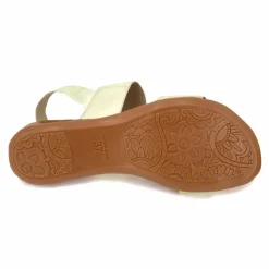 PINAZ Sandales plates Nigella Femme OR