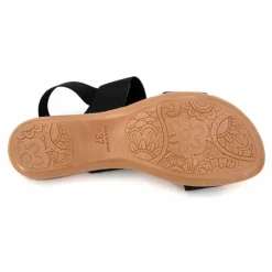 PINAZ Sandales plates Nigella Femme NOIR Best