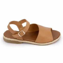 CARLA TORTOSA Sandales Plates Ritello t36-41 Femme MARRON Hot