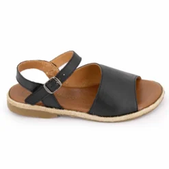 CARLA TORTOSA Sandales Plates Ritello t36-41 Femme NOIR Sale