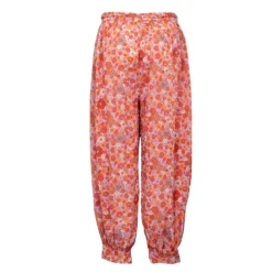 ANTIK BATIK Sarouel marty à fleurs orange Femme ROUGE Hot