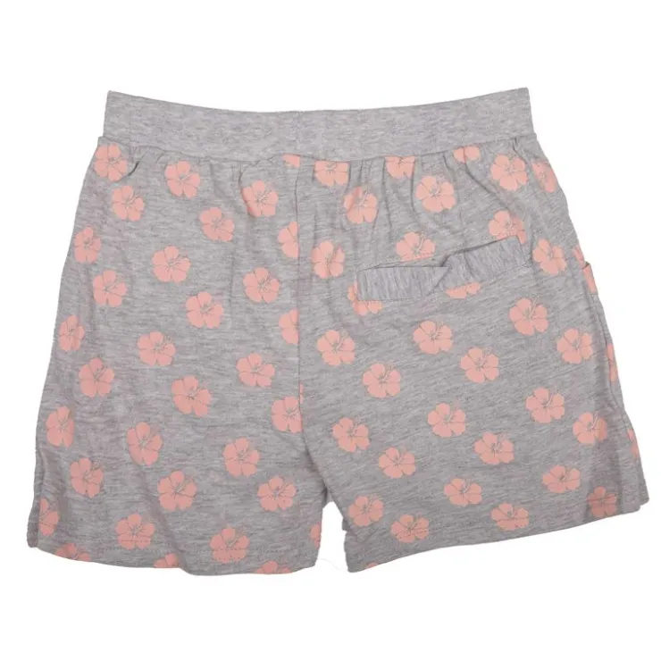 CHEVIGNON Short à fleurs avec cordon Enfant GRIS CLAIR Clearance