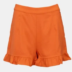 DEELUXE 74 Short à volants cibelle Femme ORANGE