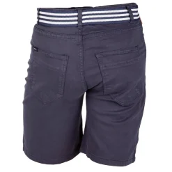 DEELUXE 74 Short avec ceinture tressée Homme BLEU FONCE Online