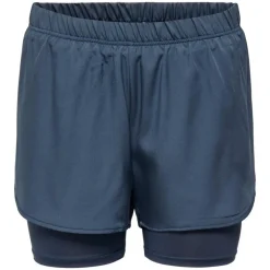 ONLY PLAY Short Batin Femme GRIS