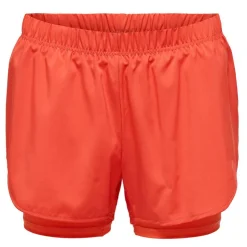 ONLY PLAY Short Batin Femme ORANGE Outlet